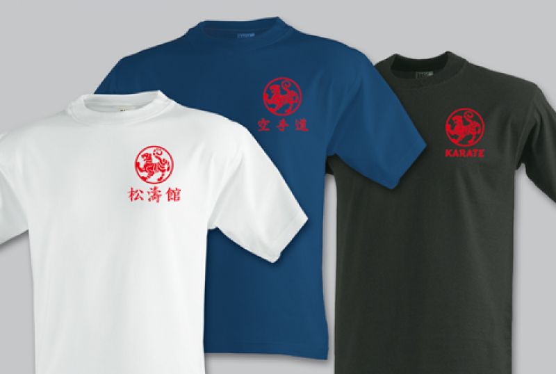 T-SHIRT mit Druck Shotokan Tiger