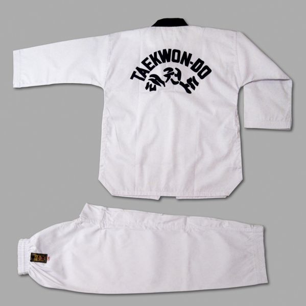 Taekwondo Anzug WTF-Modell DAN mit Rückendruck