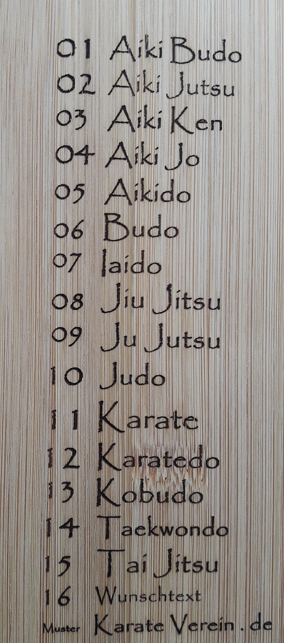 Kugelschreiber Bambus