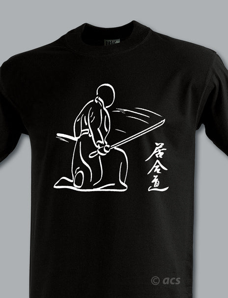 T-Shirt mit Druck Iaido-Logo