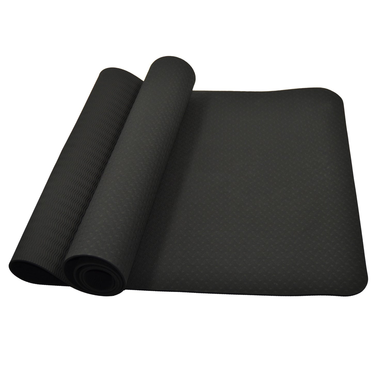 Yogamatte schwarz