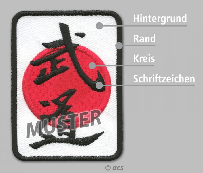 Aufnäher Budo