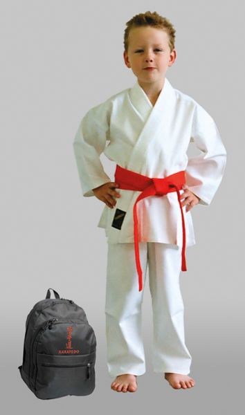 Karate-Anzug Sensei mit Rucksack im Set