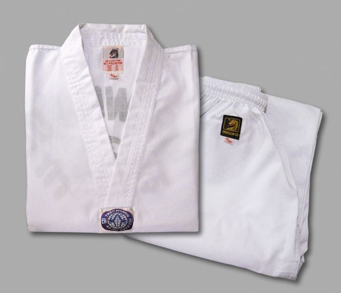 Taekwondo Anzug mit Rückendruck