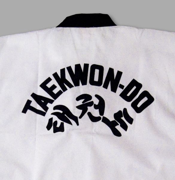 Taekwondo Anzug WTF-Modell DAN mit Rückendruck