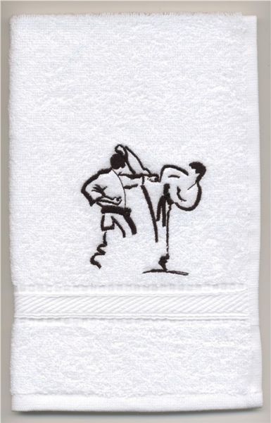 Hand-/Duschtuch/Set "Karate"