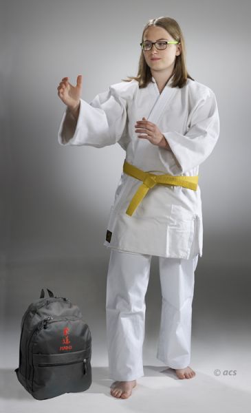 Judo-Gi Einsteiger mit Rucksack im Set